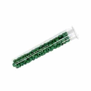 Tube 7grs rocailles ASIE 4/0 Vert Moyen