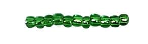 Tube 7grs rocailles ASIE 9/0 Vert Foncé