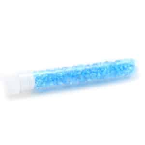 Tube 7grs rocailles EUROPE 4/0 Bleu Clair transparent