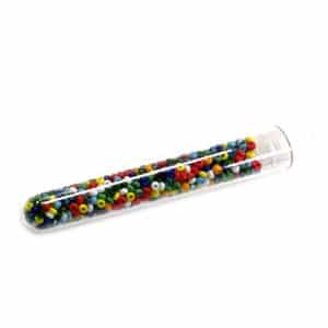 Tube 7grs rocailles EUROPE 9/0 Multicouleur