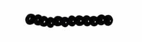 Tube 7grs rocailles EUROPE 9/0 Noir