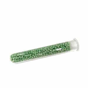 Tube 7grs rocailles EUROPE 9/0 Vert Opaque