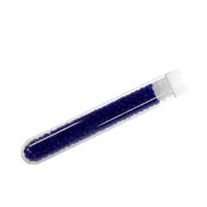 Tube 7grs rocailles EUROPE 9/0 Bleu Foncé Transparent