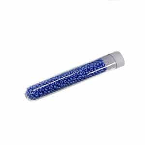 Tube 7grs rocailles EUROPE 9/0 Bleu Natier Nacré