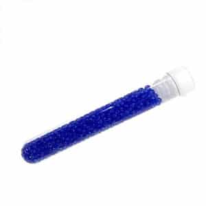 Tube 7grs rocailles EUROPE 9/0 Bleu Moyen Transparent