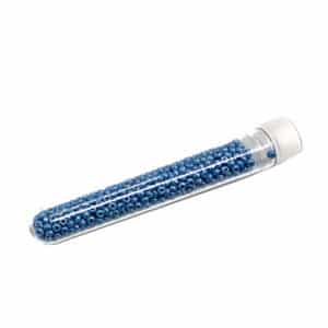 Tube 7grs rocailles EUROPE 9/0 Bleu Moyen Nacré