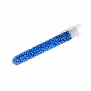 Tube 7grs rocailles EUROPE 9/0 Bleu Moyen