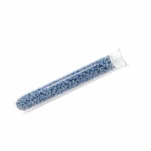 Tube 7grs rocailles EUROPE 9/0 Bleu Laiteux