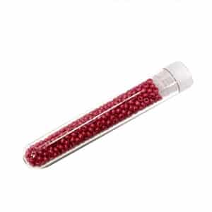 Tube 7grs rocailles EUROPE 9/0 Framboise Opaque