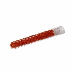 Tube 7grs rocailles EUROPE 9/0 Orange transparent