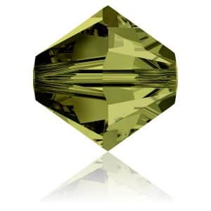 5328 4mm Sach 48 Swarovski toupie Olivine