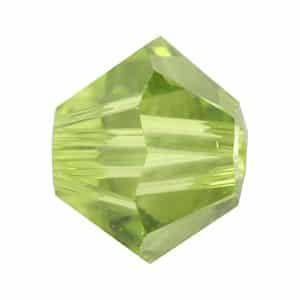 5328 4mm Sach 48 Swarovski toupie Light Olivine