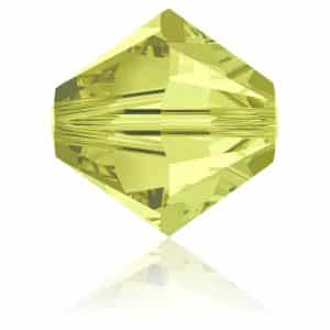 5328 4mm Sach 48 Swarovski toupie Jonquil