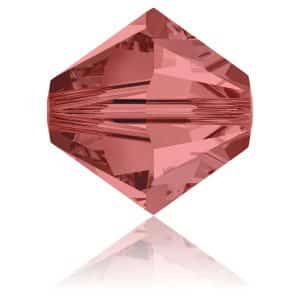 5328 4mm Sach 48 Swarovski toupie Padparadscha