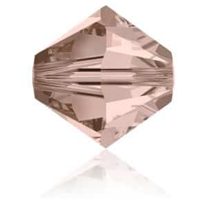 5328 4mm Sach 48 Swarovski toupie Vintage Rose