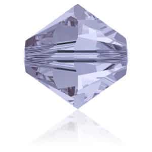 5328 4mm Sach 48 Swarovski toupie Provence Lavender