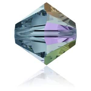 5328 4mm Sach 48 Swarovski toupie Indian Sapphire AB