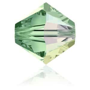 5328 4mm Sach 48 Swarovski toupie Chrysolite AB