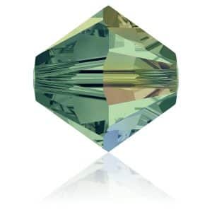 5328 4mm Sach 48 Swarovski toupie Erinite AB