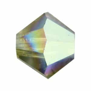 5328 4mm Sach 48 Swarovski toupie Khaki AB