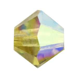 5328 4mm Sach 48 Swarovski toupie Lime AB