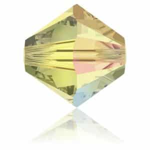 5328 4mm Sach 48 Swarovski toupie Jonquil AB