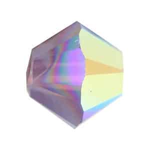 5328 4mm Sach 48 Swarovski toupie Cyclamen Opal AB