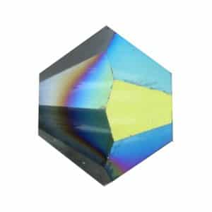 5328 4mm Sach 48 Swarovski toupie Morion AB