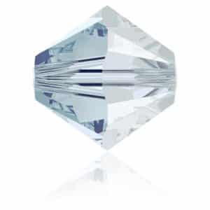 5328 4mm Sach 48 Swarovski toupie Light Azore Satin