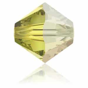 5328 4mm Sach 48 Swarovski toupie Jonquil Satin