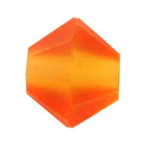 5328 4mm Sach 48 Swarovski toupie FireOpal Mat Finish
