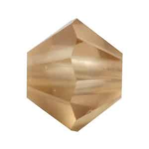 5328 4mm Sach 48 Swarovski toupie Light Colorado Topaz Mat Finish