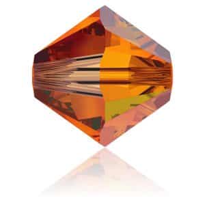 5328 4mm Sach 48 Swarovski toupie Sun AB 2X