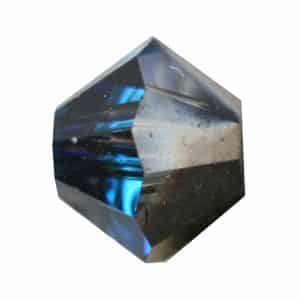 5328 4mm Sach 48 Swarovski toupie C. Bermuda Blue