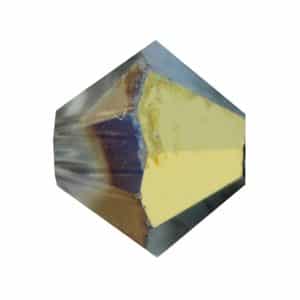 5328 4mm Sach 48 Swarovski toupie C. tabac