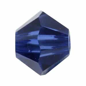 5328 3mm Sach 48 Swarovski toupie Dark Sapphire