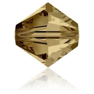 5328 3mm Sach 48 Swarovski toupie Light Colorado Topaz