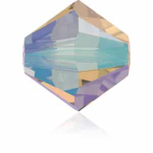 5328 3mm Sach 48 Swarovski toupie Light Colorado Topaz Shimmer 2x