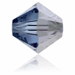 5328 6mm Sach 20 Swarovski toupie Montana Satin