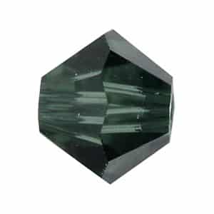 5328 6mm Sach 20 Swarovski toupie Morion