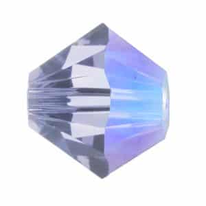 5328 6mm Sach 20 Swarovski toupie Provence Lavender AB