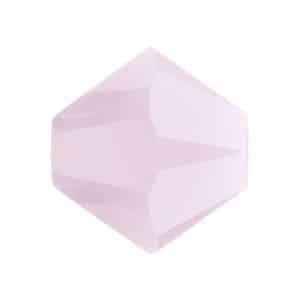 5328 6mm Sach 20 Swarovski toupie Rose Alabaster
