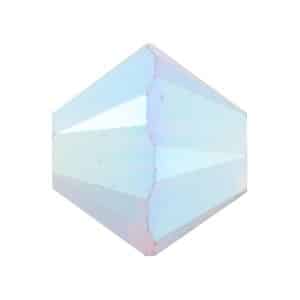 5328 6mm Sach 20 Swarovski toupie Sand opal AB 2x