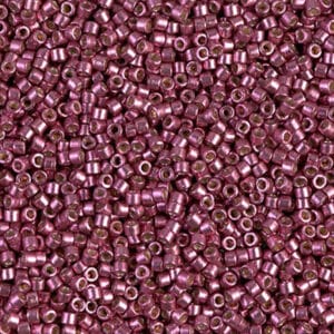 Miyuki Sachet 5g Délica 11/0 Magenta Galvanisé Duracoat N°DB1849