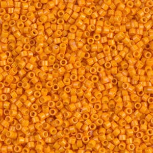 Miyuki Sachet 8g Délica 11/0 Orange Kumquat Opaque Duracoat N°DB2104