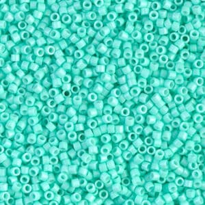 Miyuki Sachet 8g Délica 11/0 Turquoise Clair Opaque Duracoat N°DB2122