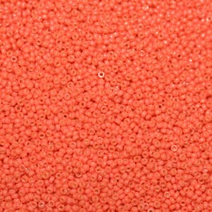 Miyuki Rocailles 15/0 N°4464 Pastèque Clair Opaque Duracoat N°4464 8grs