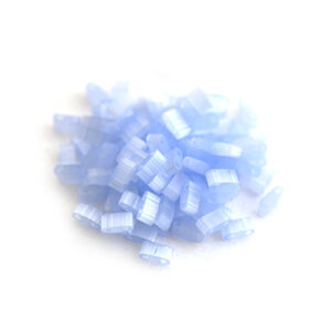 Sach 10g Half Tila 5x2.3x1.9mm Bleu Pastel Soie N°2562-1