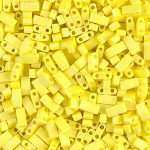 Sach 10g Half Tila 5x2.3x1.9mm Jaune Mat Opaque AB N°404FR