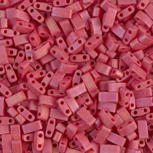 Sach 10g Half Tila 5x2.3x1.9mm Rouge Mat Opaque AB N°408FR